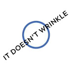 it dosen't wrinkle